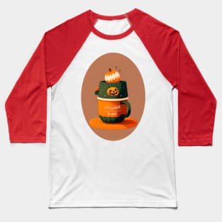 pumpkin spice Halloween coffe Baseball T-Shirt